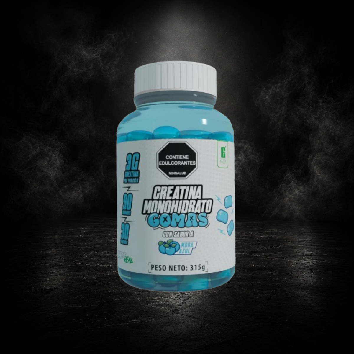 Gomas de Creatina Monohidrato Elite Supplements