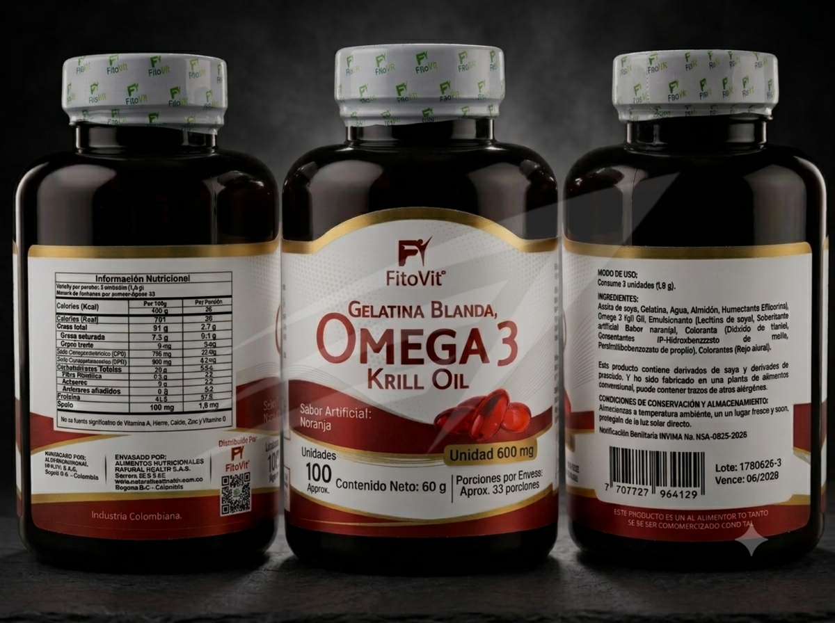 Omega 3 x100 Und Softgel - Fitovit