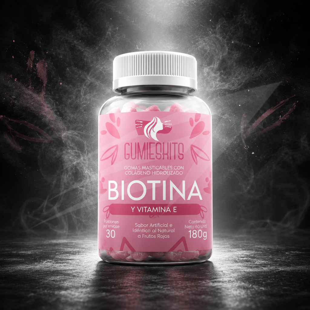 Gomitas con Biotina + Vitamina E