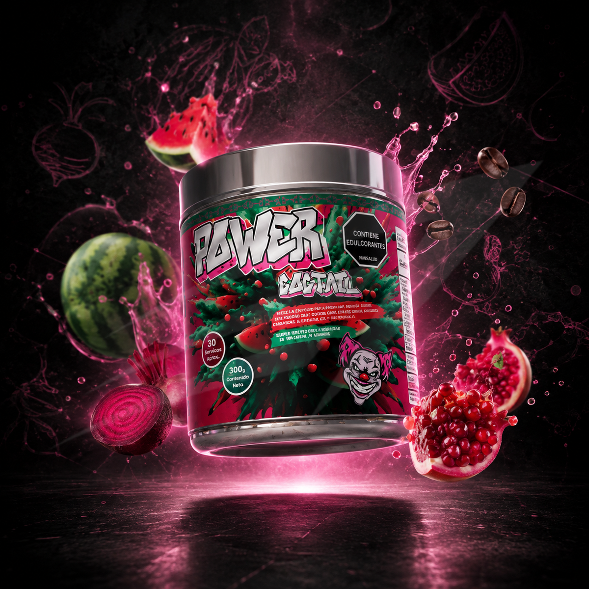Pre Entreno Power Coctail 300g