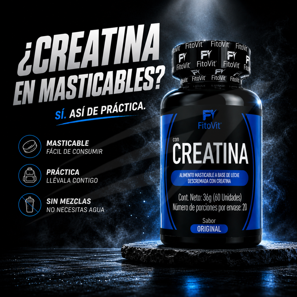 Creatina X60und Fitovit