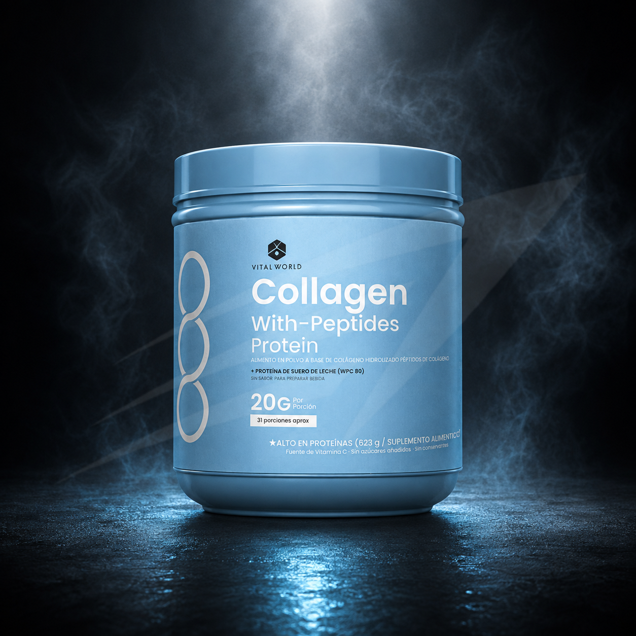 Colágeno con Péptidos y Proteína - Vital World