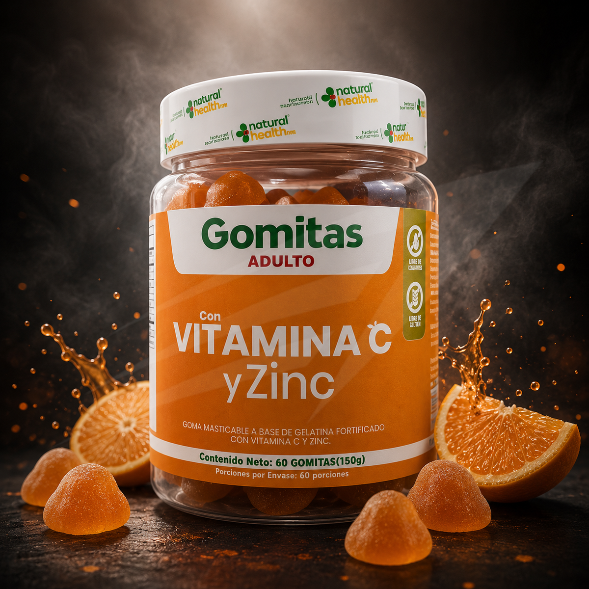 Gomitas de Vitamina C + Zinc
