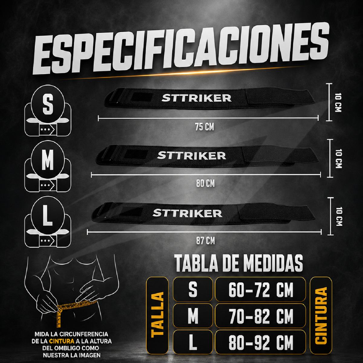 Cinturón Levantamiento Pesas Gimnasio