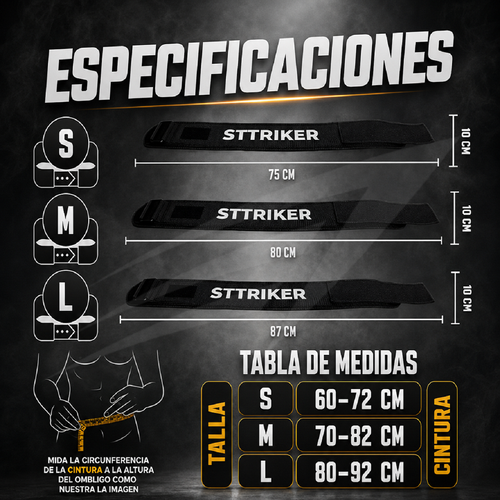 Cinturón Levantamiento Pesas Gimnasio