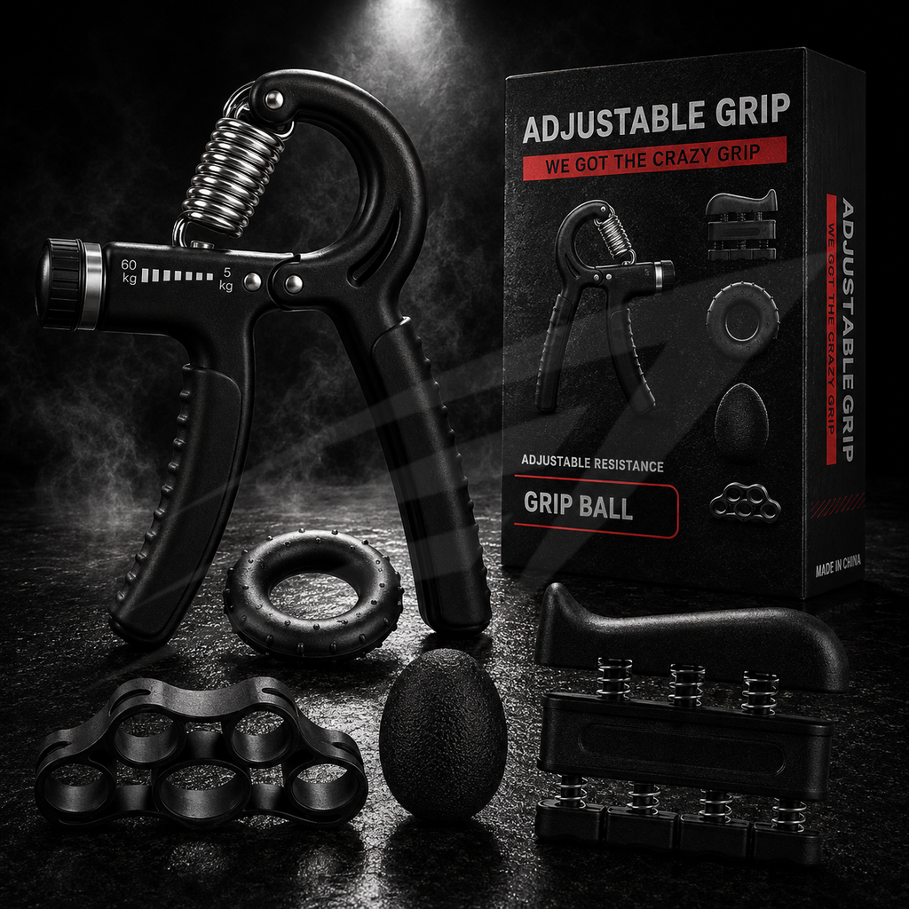 Kit de Ejercicio para Manos y Antebrazos (5 Piezas)