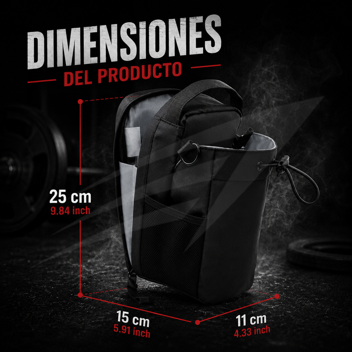 Bolso Gimnasio Magnético