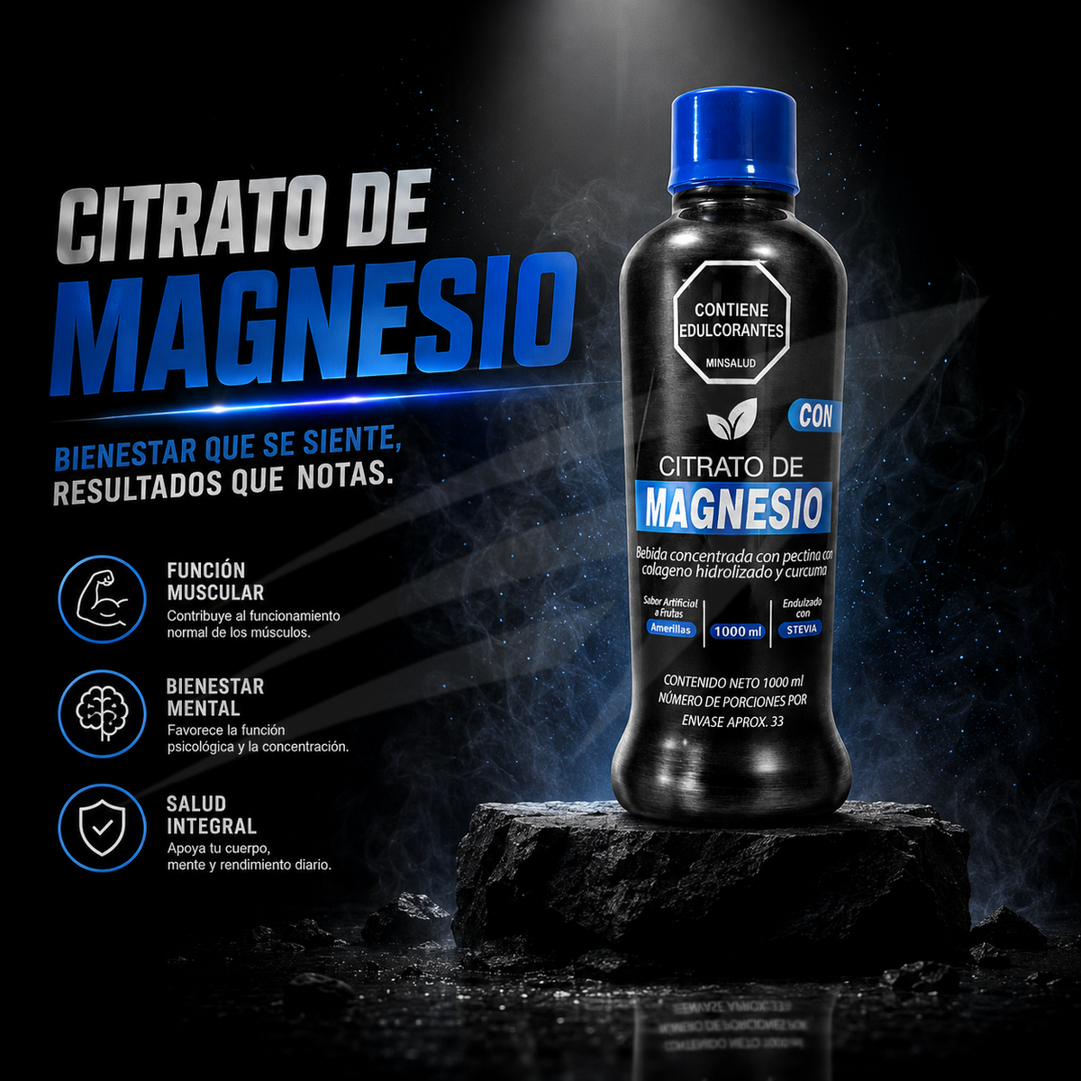 Citrato de Magnesio Vitalcom x1000ml