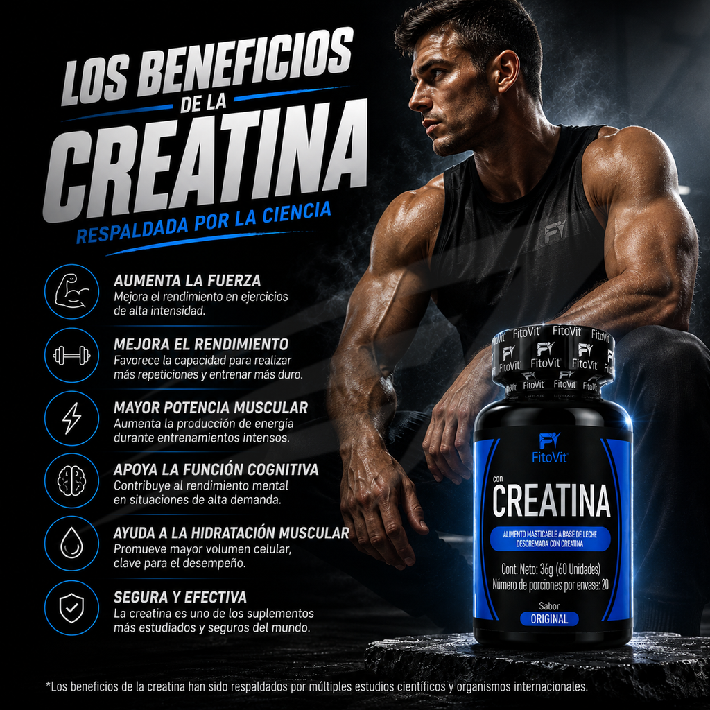 Creatina X60und Fitovit