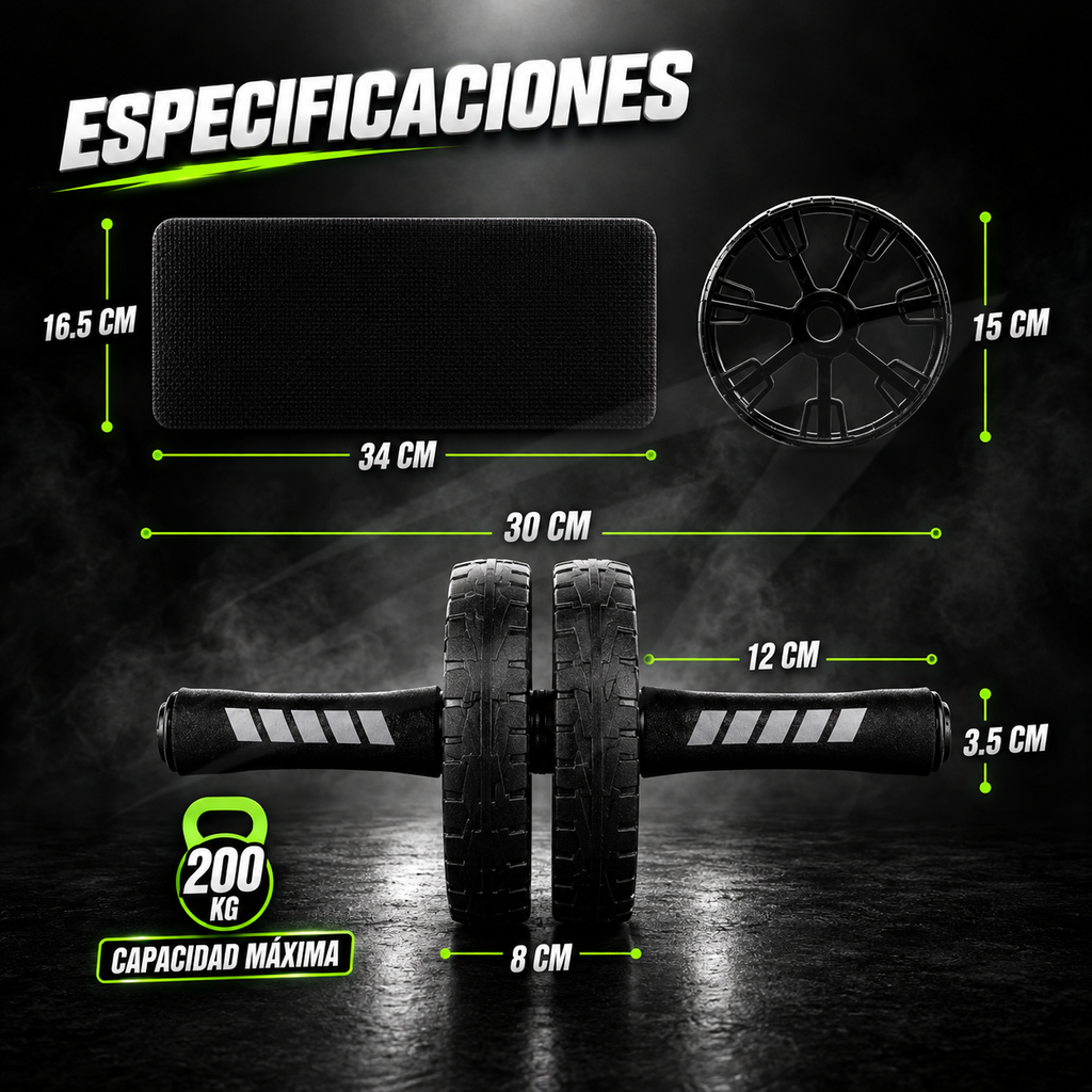 Rueda Abdominal Fortalecimiento