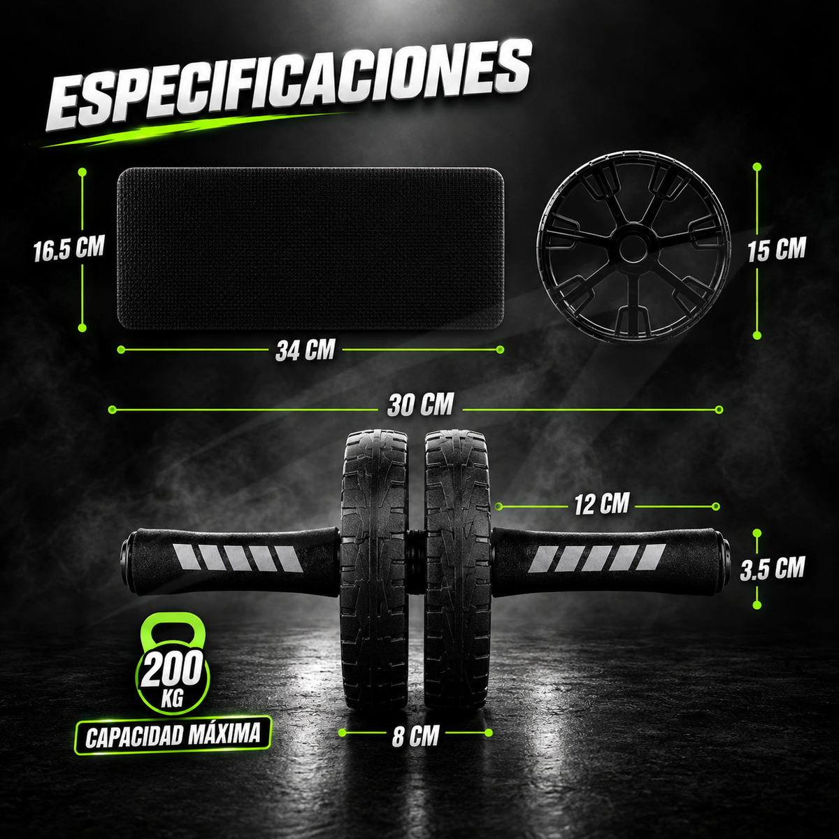 Rueda Abdominal Fortalecimiento