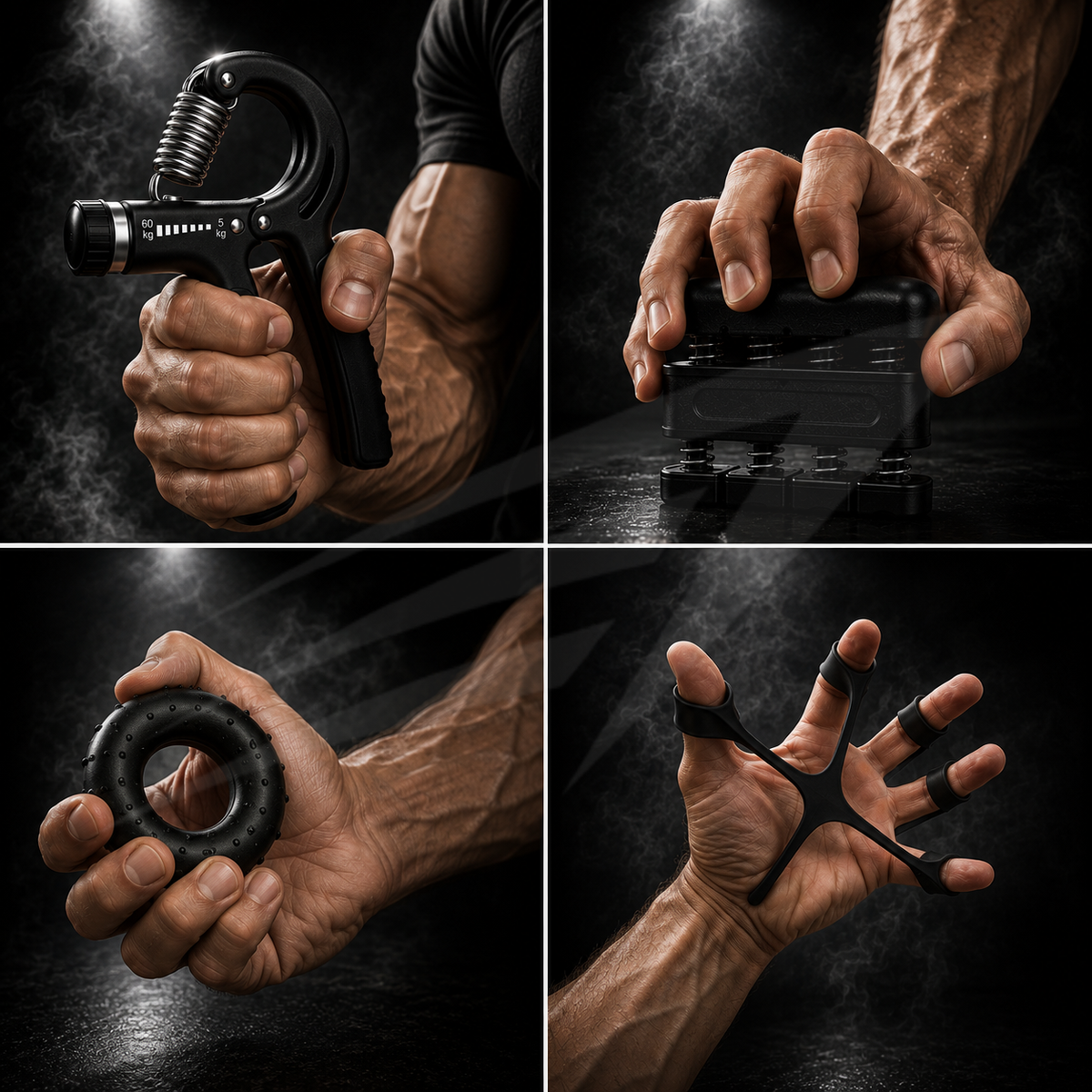 Kit de Ejercicio para Manos y Antebrazos (5 Piezas)