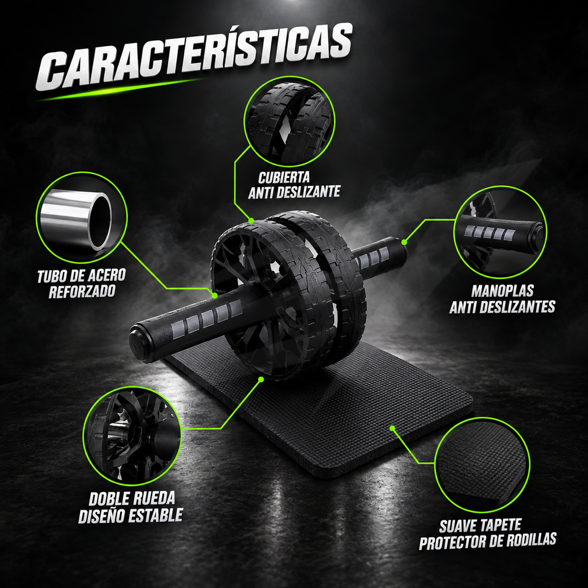 Rueda Abdominal Fortalecimiento